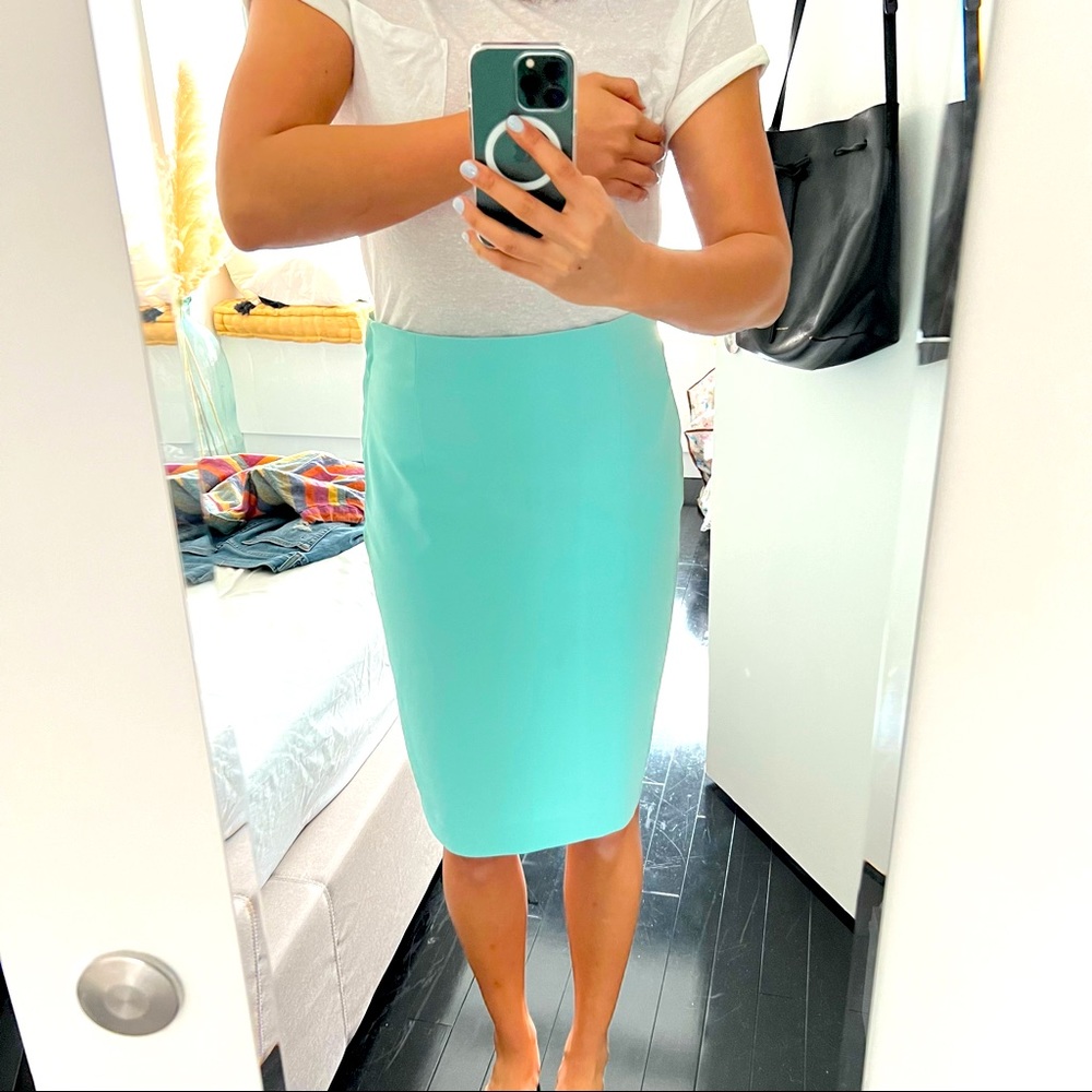 Mint Green Zara Pencil Skirt M